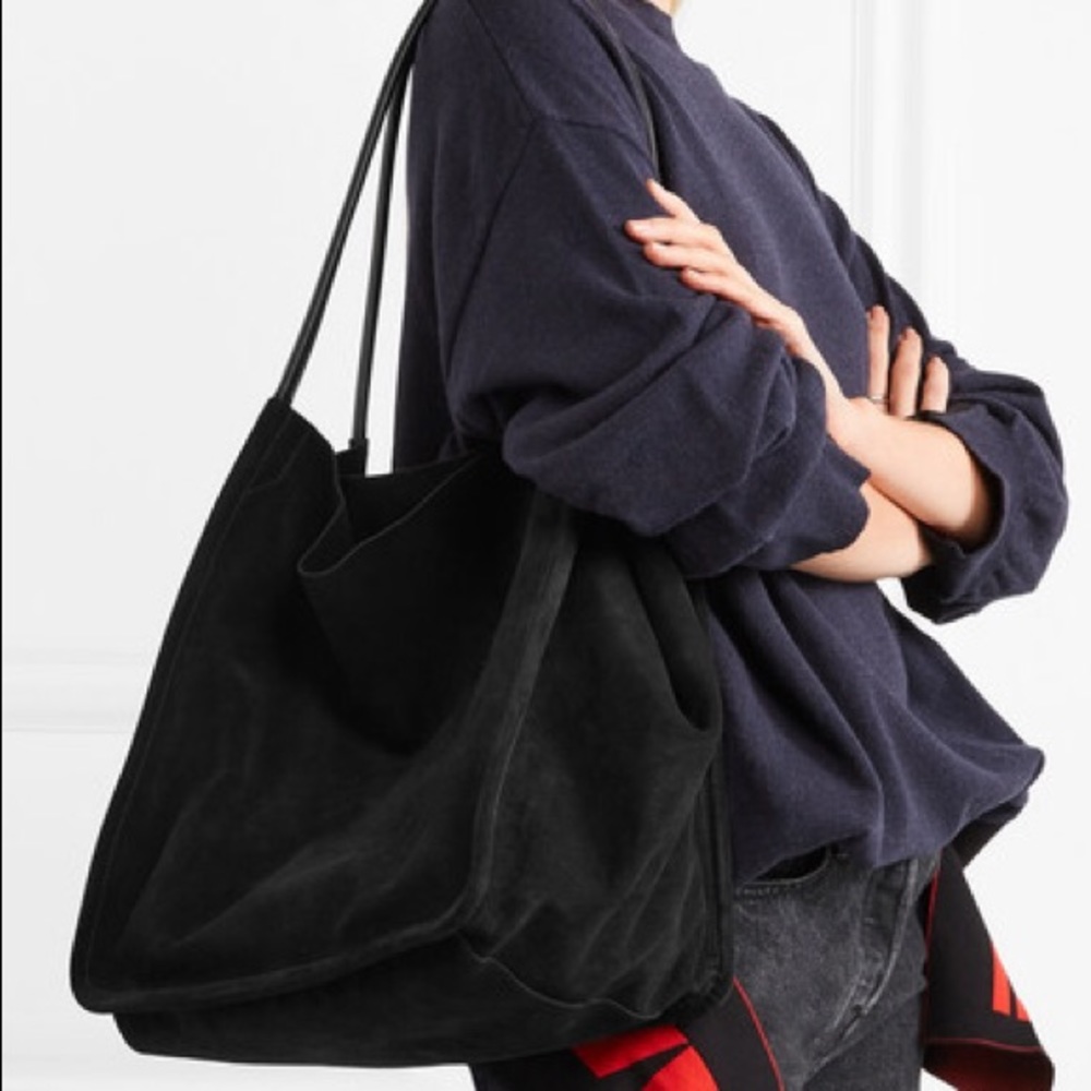 Proenza Schouler Red Suede Tote